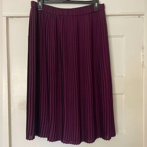 NWT Eileen Fisher Pleated Skirt Sz 12